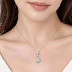 Diamond Jewellery Chain & Pendant