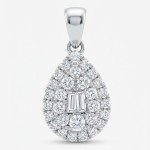 Diamond Jewellery Chain & Pendant