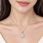 Diamond Jewellery Chain & Pendant