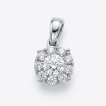 Diamond Jewellery Chain & Pendant