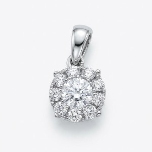 Diamond Jewellery Chain & Pendant