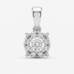 Diamond Jewellery Chain & Pendant