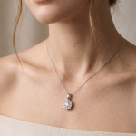 Diamond Jewellery Chain & Pendant