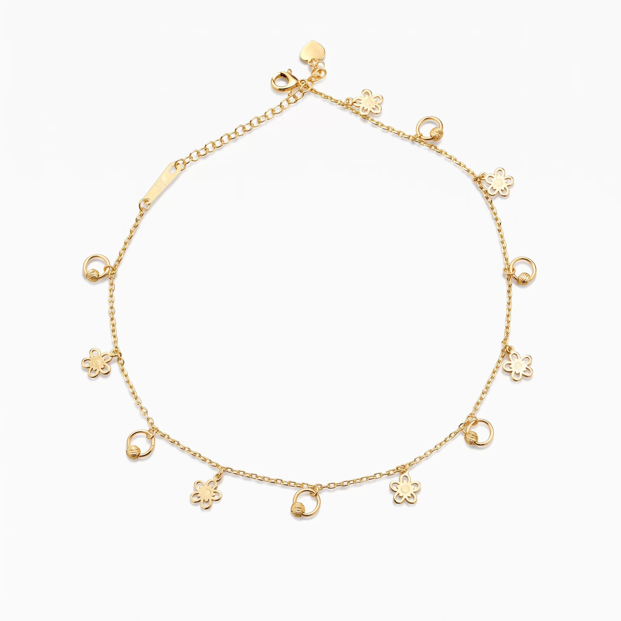 Gold Jewellery Anklet