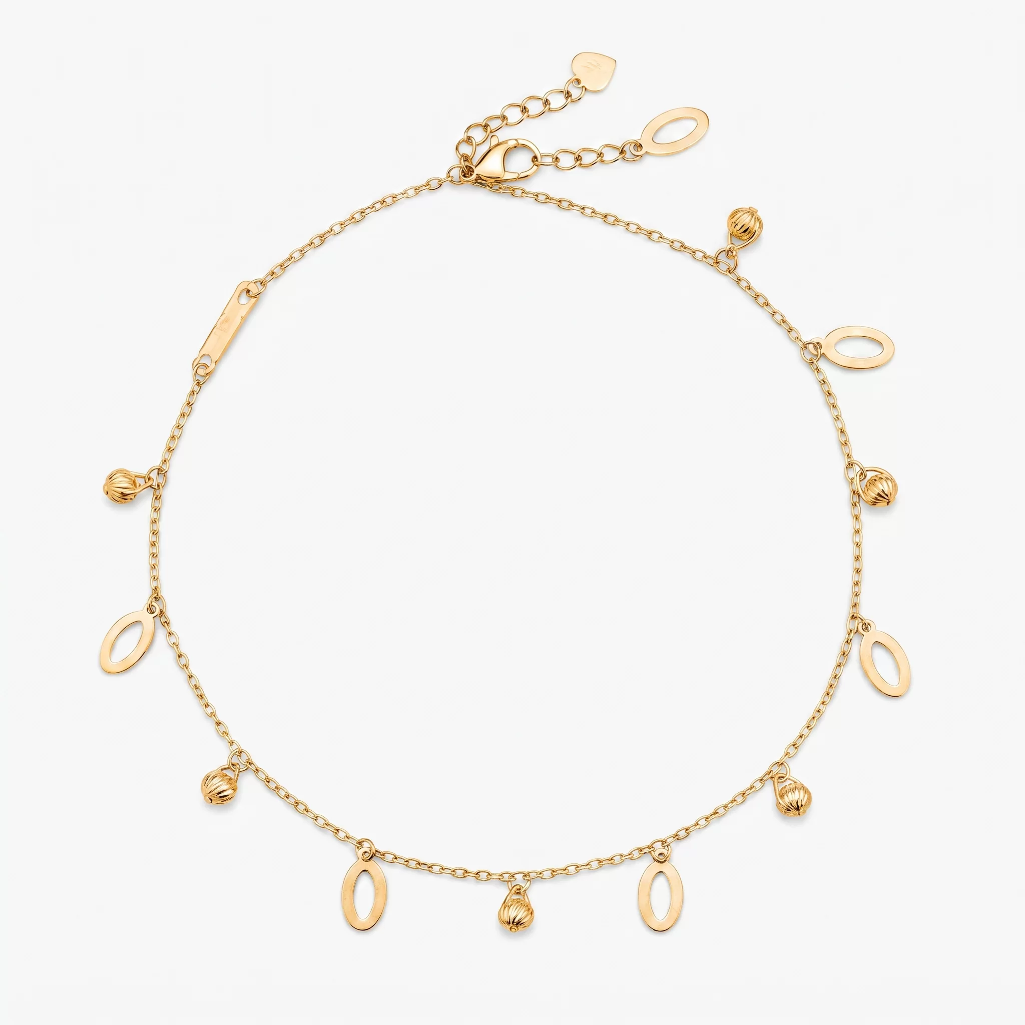 Gold Jewellery Anklet