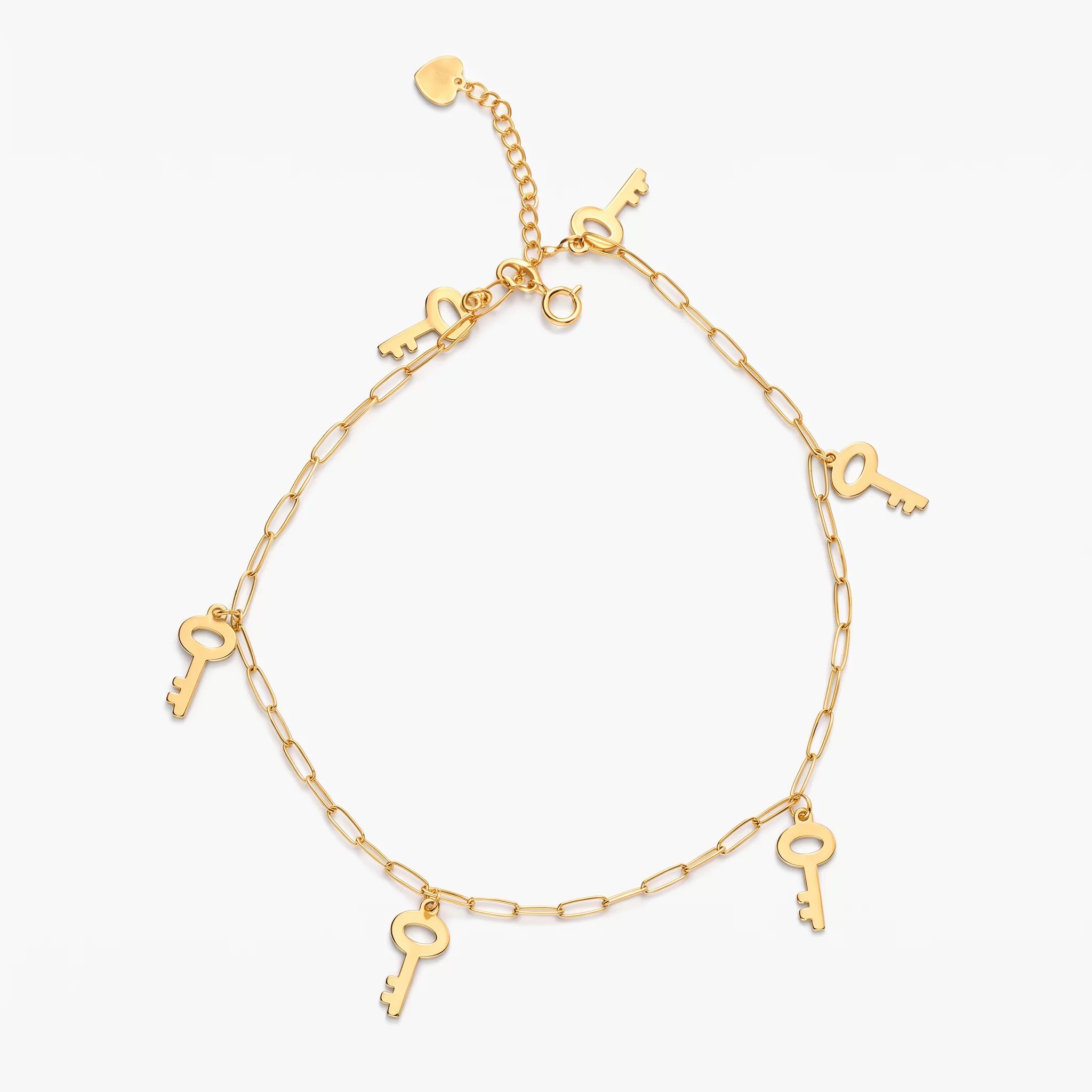 Gold Jewellery Anklet