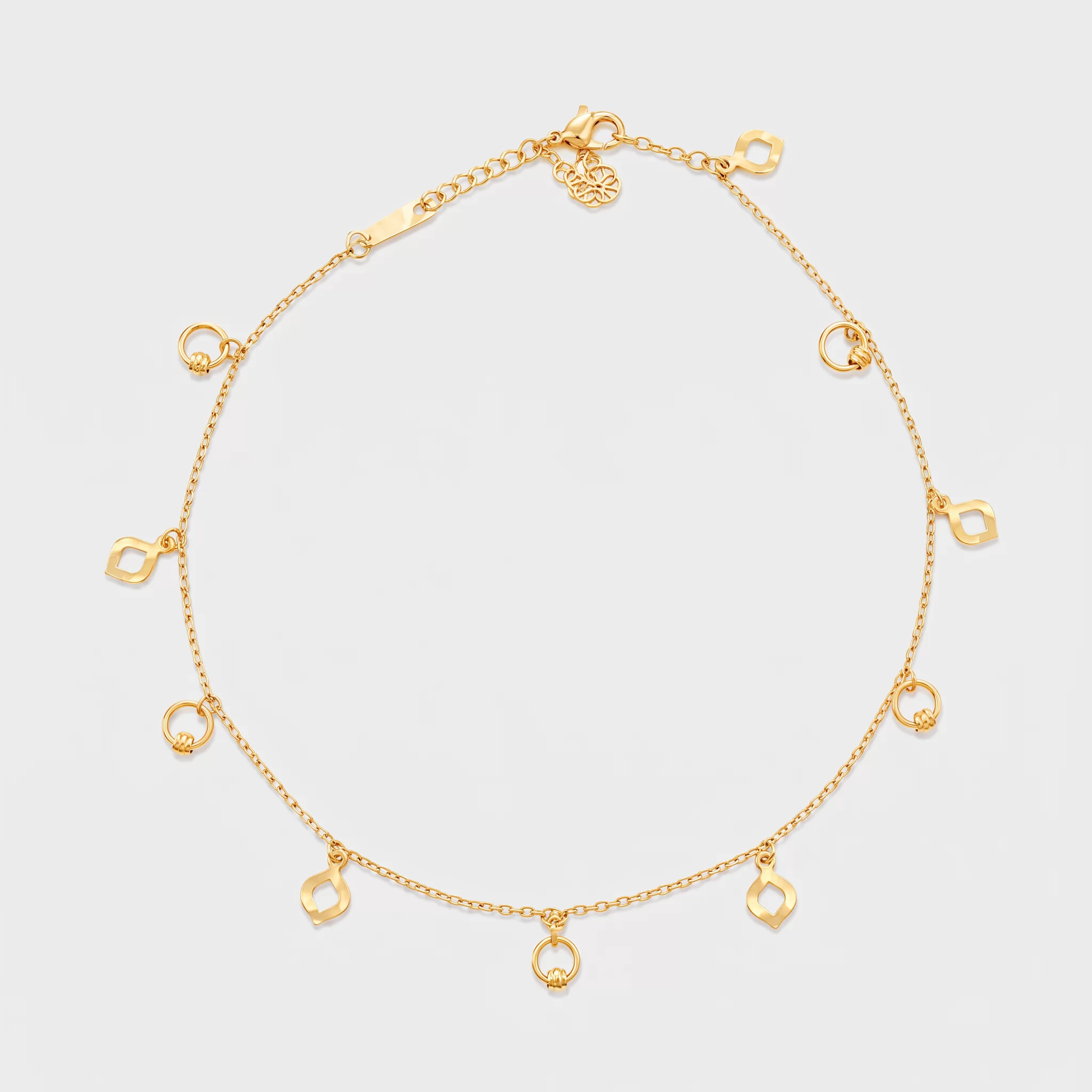 Gold Jewellery Anklet