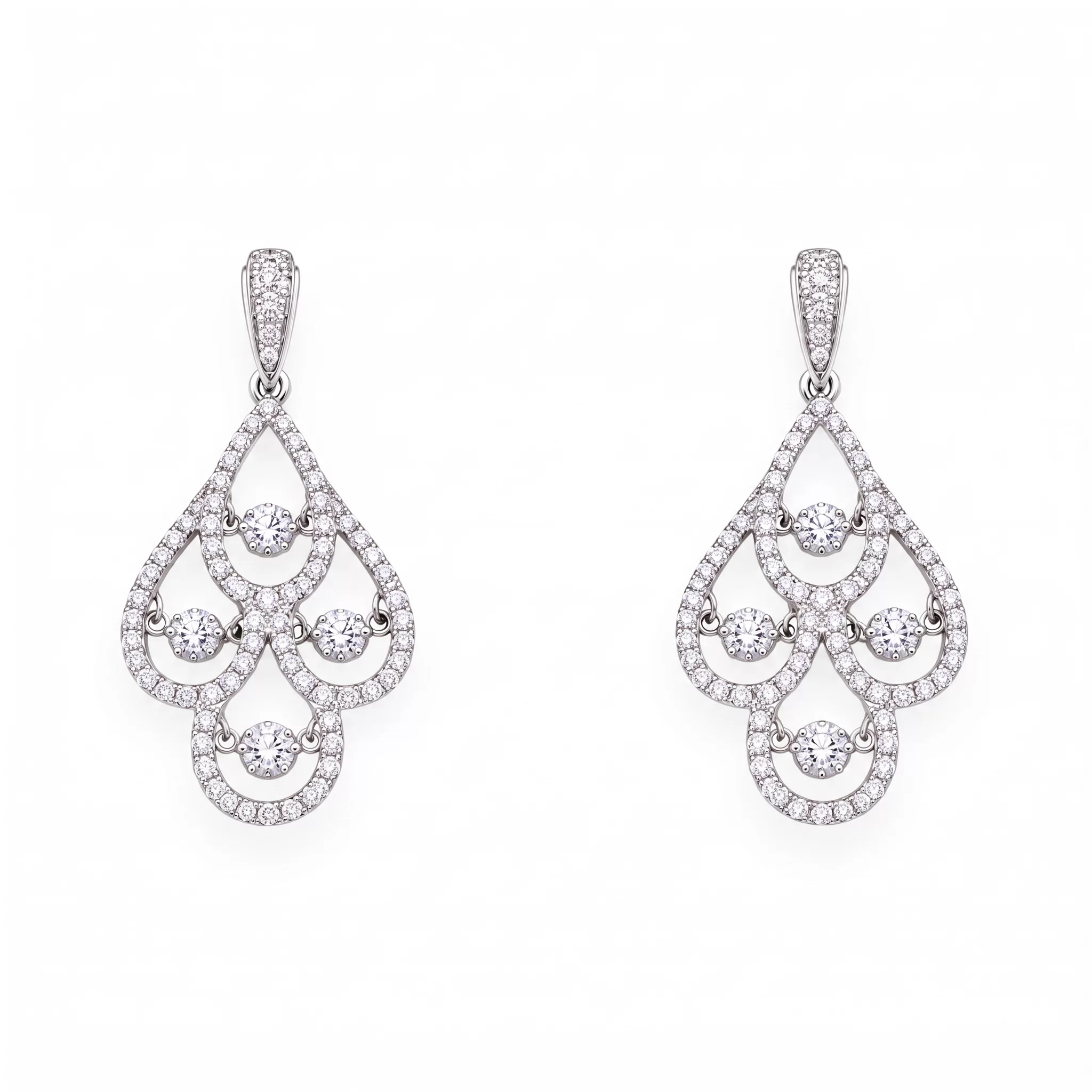 Diamond Jewellery Earrings