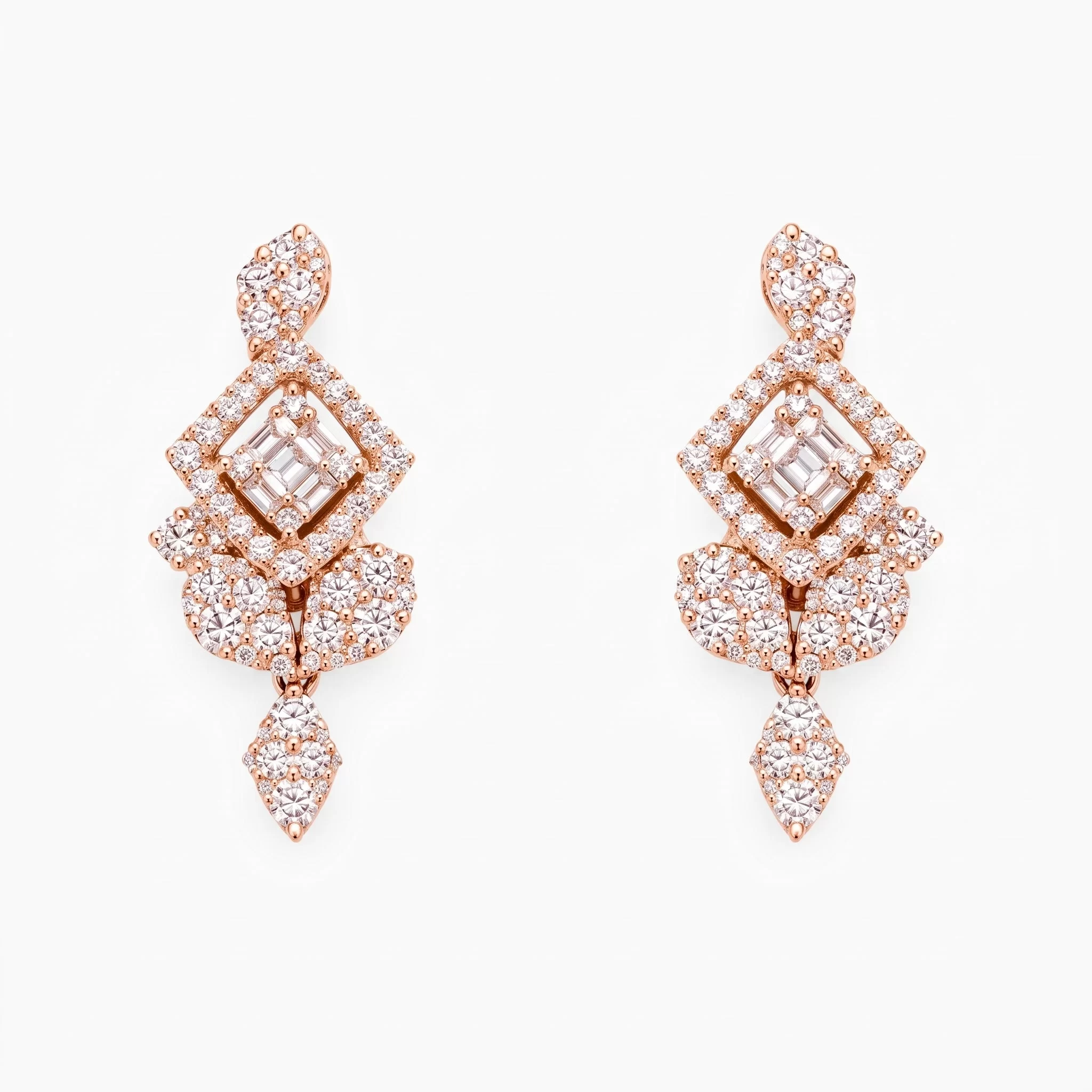 Diamond Jewellery Earrings
