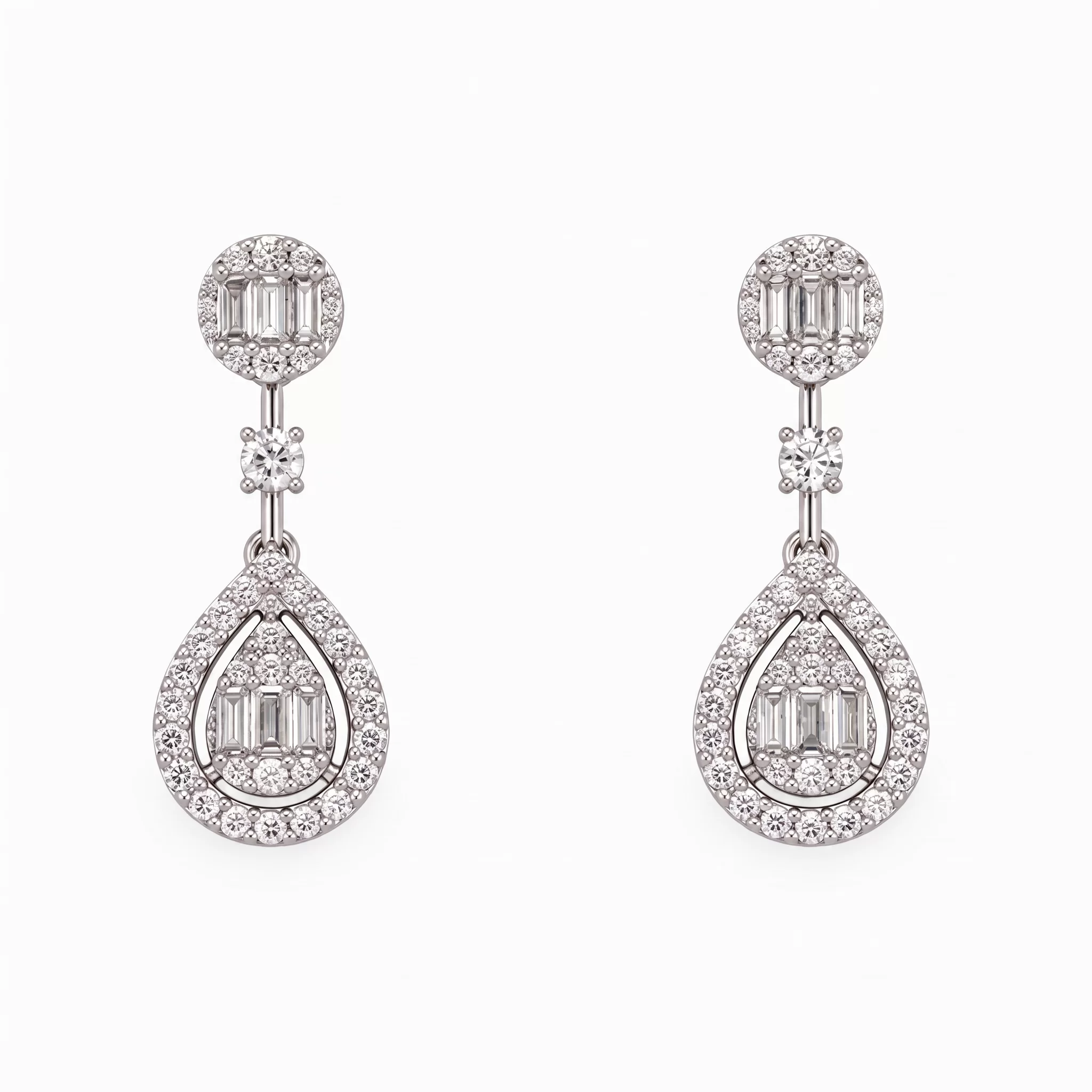 Diamond Jewellery Earrings