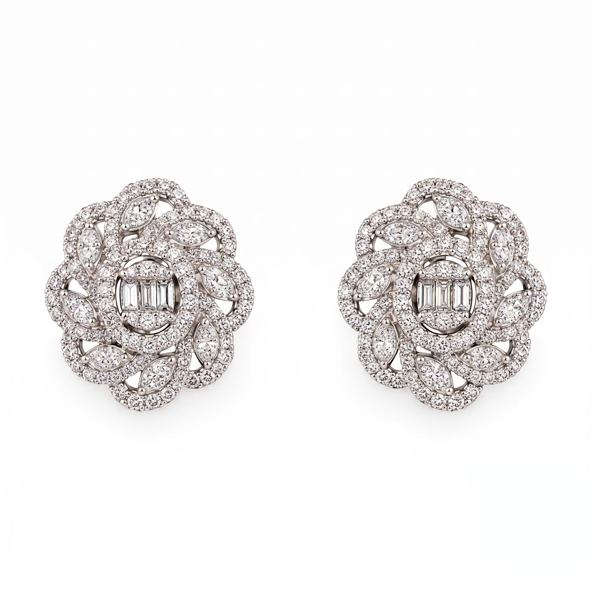 Diamond Jewellery Earrings
