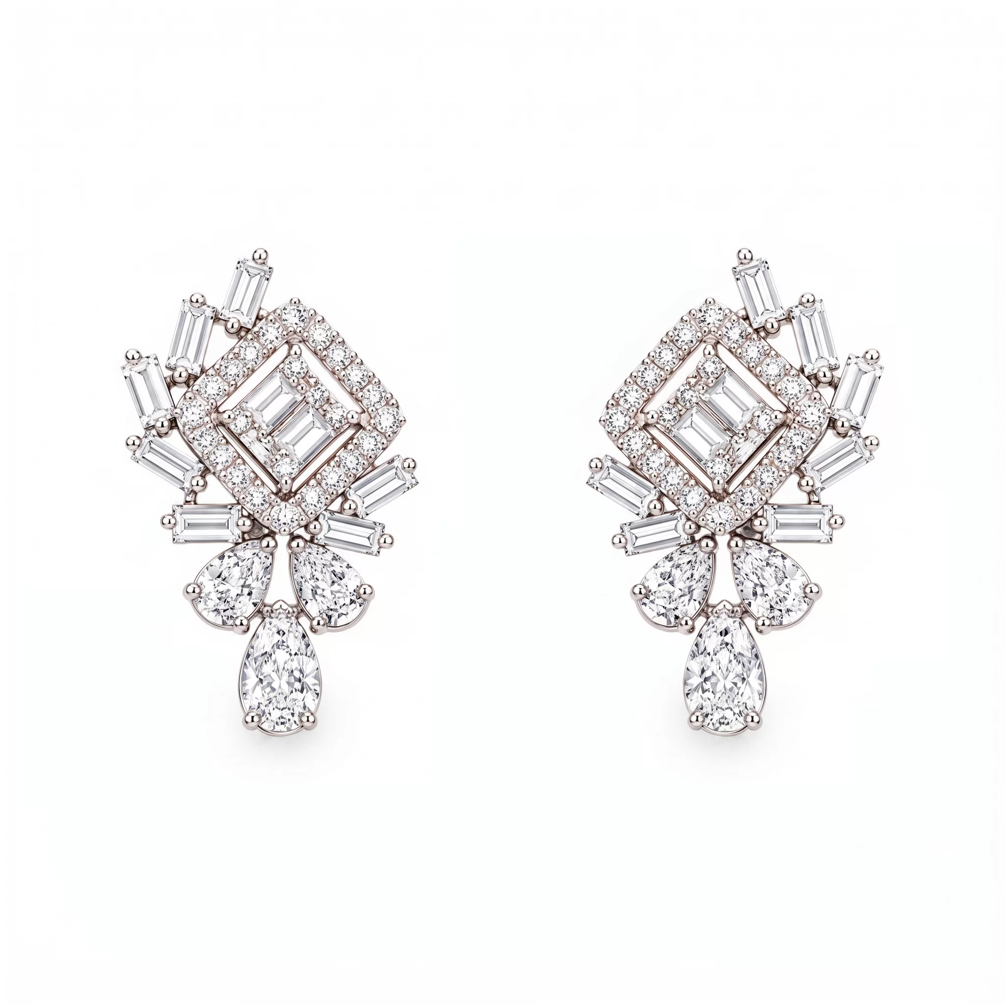 Diamond Jewellery Earrings
