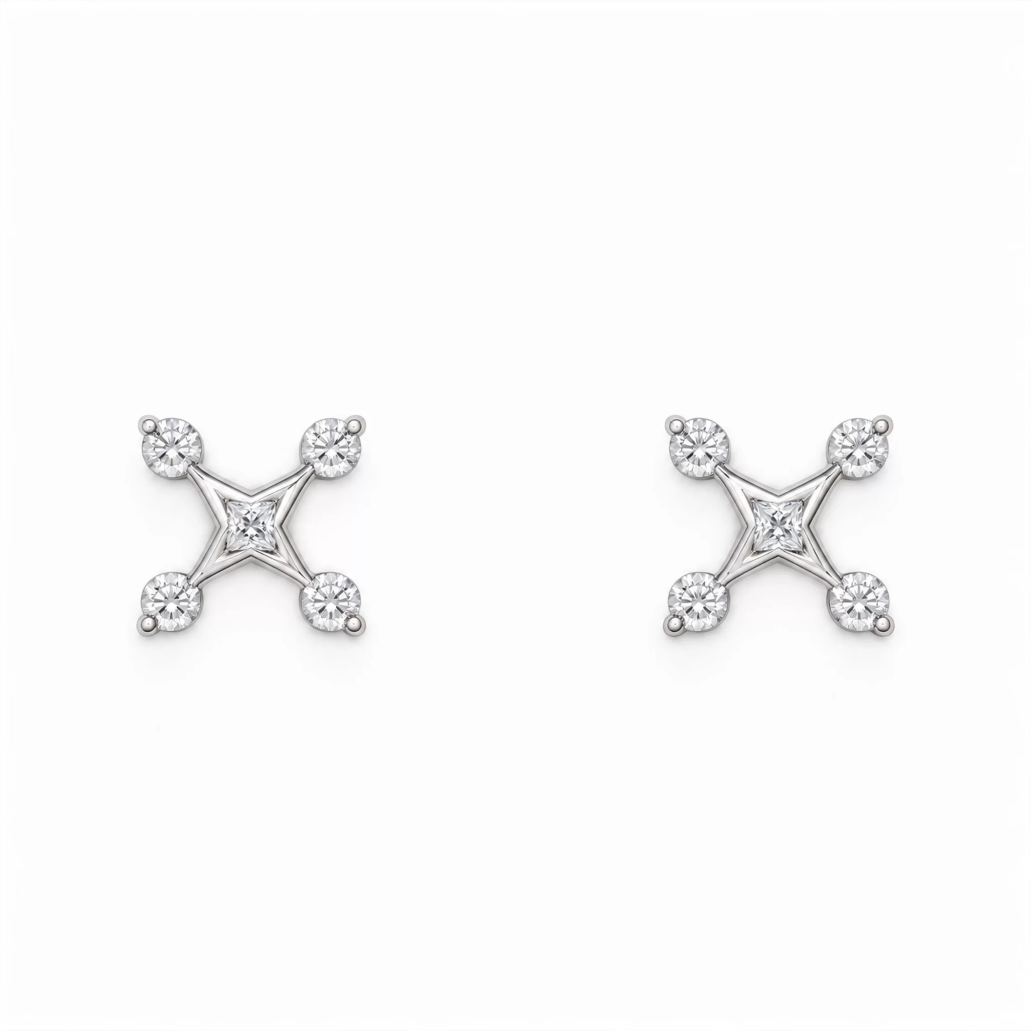 Diamond Jewellery Earrings
