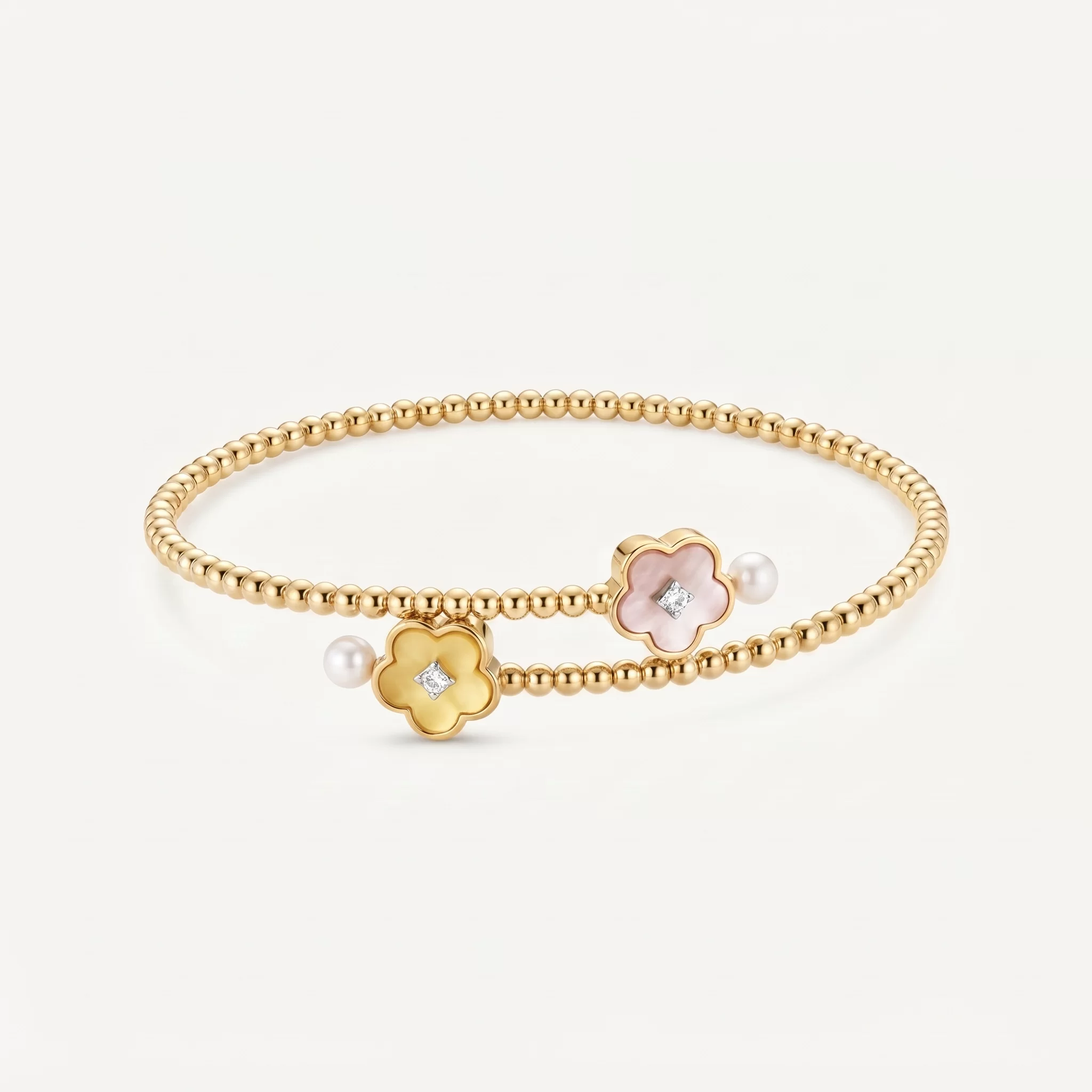 Diamond Pearl Jewellery Bangle