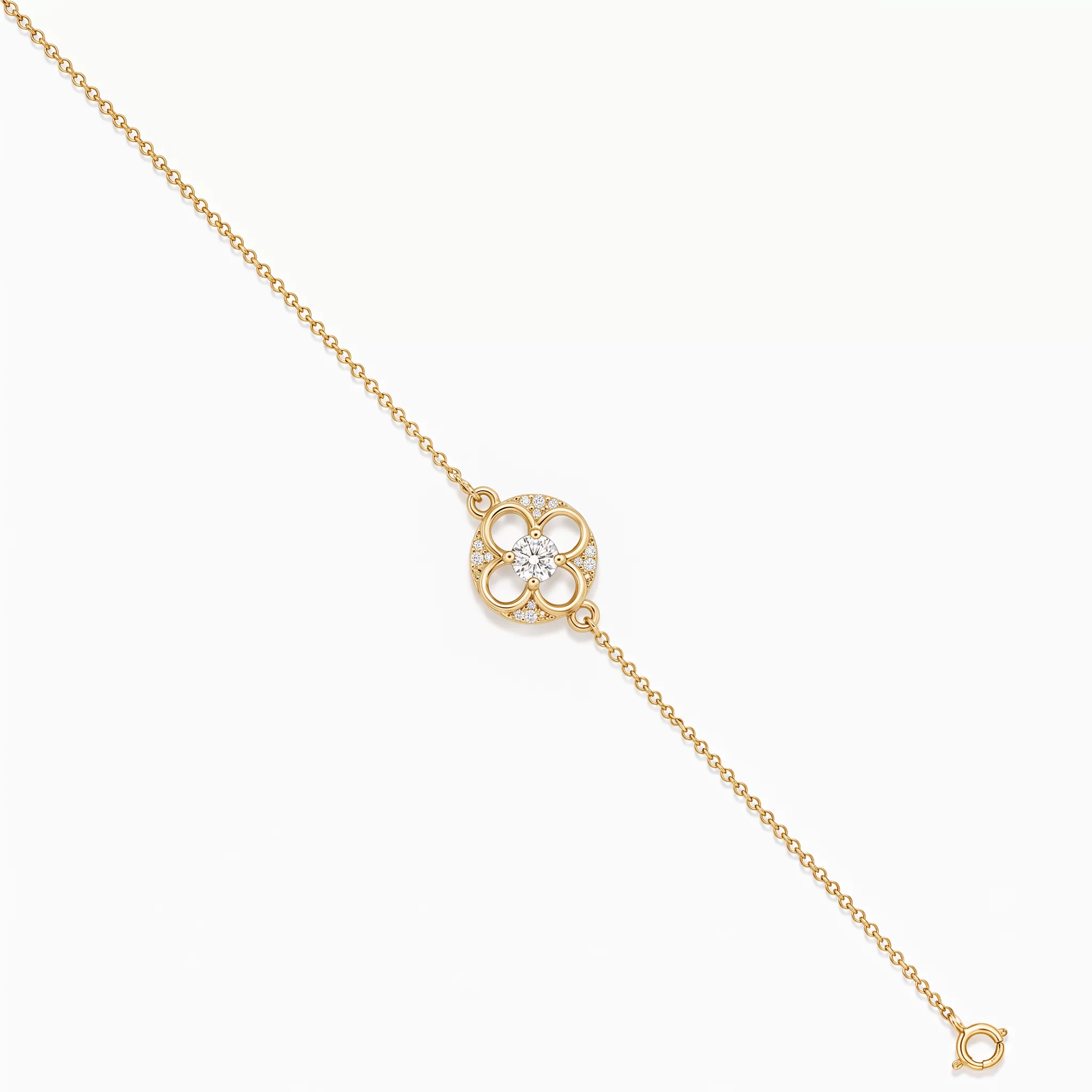 Diamond Pearl Jewellery Bracelet
